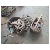 1-Ton Chain Hoist and Manual Pulley System