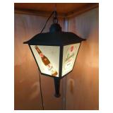 Schoenling Brewing Company Illuminated Hanging Lantern Sign