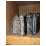 Pair of Cast Iron Sad Irons