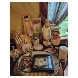 Collection of Chef-Themed Kitchen Decor and Figurines