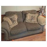 Broyhill Upholstered Two-Cushion Sofa