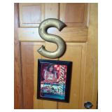 Snap-on Tools NHRA Drag Racing Wall Clock and Dimensional Lettering