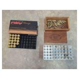 Pistol and Rimfire Cartridges with Storage Containers