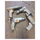 Pneumatic Drills and Drivers, Set of 4