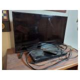Onn. Roku TV and Sony Blu-ray Disc Player