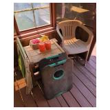 Go! Gater Cornhole Set with Folding Table, Chairs, and Barrel of Monkeys Game