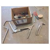 Assorted Hand Tools and Automotive Sockets