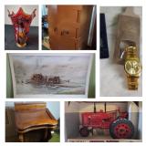 Furniture, Prints, Glassware, and Home Decor at Absolute Online Auction