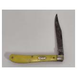 Case XX Pocket Knife Model 31048 CV Yellow Synthetic Handle
