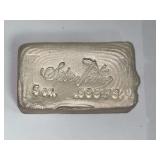 Silvertowne 5 Oz .999 Fine Silver Bar