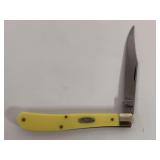 Case XX Yellow Synthetic CV Folding Pocket Knife Pattern 31048