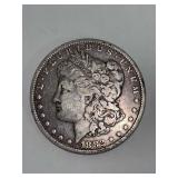 1882 Morgan Silver Dollar