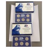 2005 United States Mint 50 State Quarters Proof Set
