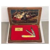 W.R. Case & Sons Darrell Waltrip Commemorative Pocket Knife and Display Case