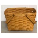 Longaberger Handwoven Wood Basket