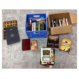 Assorted Hardcover and Softcover Book Library Group