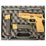 Sig Sauer P320 M17 9mm Pistol with 3 Magazines