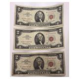 Series 1963 United States $2 Legal Tender Notes