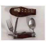 Kane-M Brand Multi-Tool Camping Utensil Set