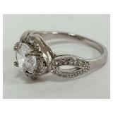 Ryze 925 Sterling Silver Cubic Zirconia Ring