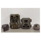 Moultrie and Tasco Trail Cameras with Mounting Straps