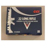 CCI AR Tactical 22 Long Rifle Ammunition 300 Rounds