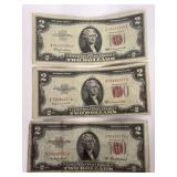 United States $2 Banknotes, Series 1953 and 1963