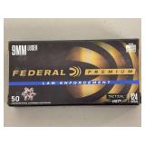 Federal Premium Law Enforcement 9mm Luger 124 Grain Tactical HST Ammunition