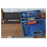 Cummins Air Die Grinder Kit and Pittsburgh Digital Caliper