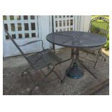 Metal Patio Bistro Set