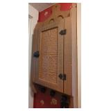 Wall-Mounted Wooden Cabinet
