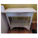 Painted Wooden Side Table