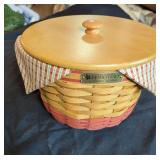 Longaberger Homestead Collectors Club Edition Basket with Lid and Liner