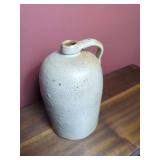 Salt-Glazed Stoneware Jug with Applied Handle