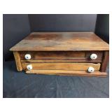 2 Drawer Wooden Cabinet