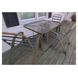 Metal Patio Bistro Set