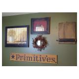Wall Decor and Signage Set