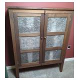 Pie Safe with Punched Tin Panels