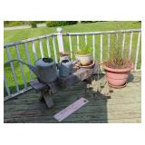 Garden Decor and Planter Set