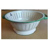 Enameled Metal Colander