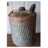 Galvanized Steel Gasoline Can