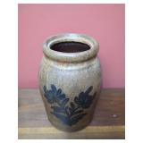 Ragon House Stoneware Crock with Floral Motif