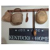 Kentucky Home Painted Wooden Sign