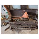 Kennedy Kits Metal Tool Chest with Assorted Hand Tools and Wire Baskets