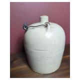 Stoneware Jug with Wire Bail Handle
