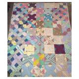 Multi-Pattern Patchwork Quilt