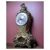Burwood Wall Clock with Cherub Motif