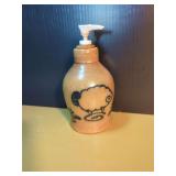 Maple City Pottery Sheep Motif Soap Dispenser