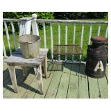Farm Equipment and Decor Items