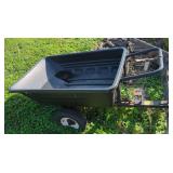 Tow-Behind Poly Dump Cart